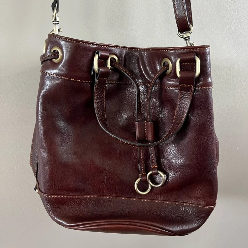 AIGIN‎ MILANON Alma leather Bag / Backpack Convertible
